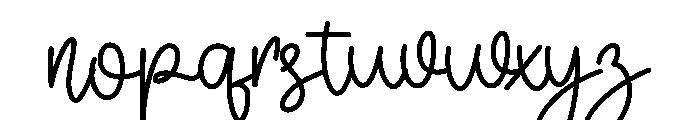 Jersey1 Font LOWERCASE