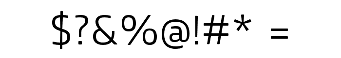 JervinhoRegular Font OTHER CHARS