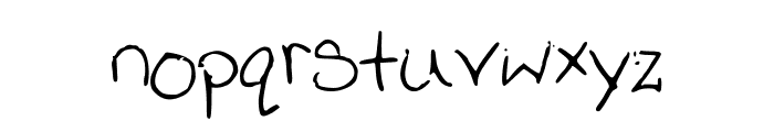 JessicaPrint Font LOWERCASE