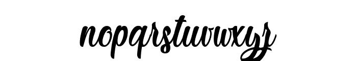 Jestho Fisher - Personal Use Font LOWERCASE