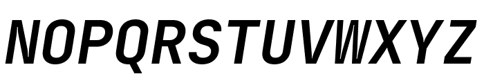 JetBrains Mono Bold Italic Font UPPERCASE