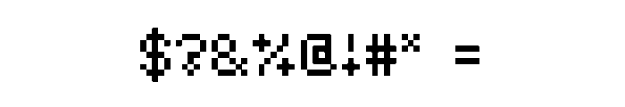 JetpackJoe Font OTHER CHARS