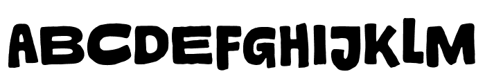 Jetsy Trial Regular Font UPPERCASE