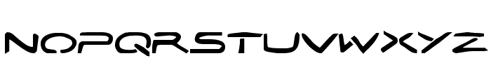 Jetta Tech Bold Font LOWERCASE