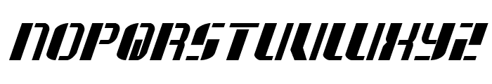 Jetway Bold Italic Font LOWERCASE