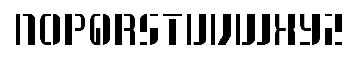 Jetway Condensed Font UPPERCASE