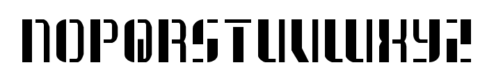 Jetway Condensed Font LOWERCASE