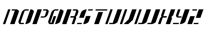 Jetway Italic Font UPPERCASE