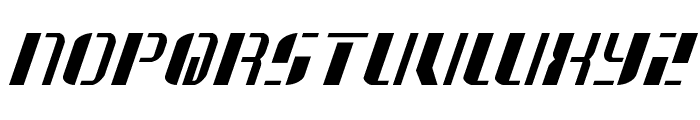 Jetway Italic Font LOWERCASE