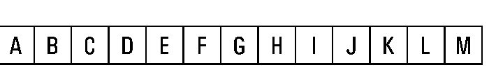 JeuxCache Font UPPERCASE