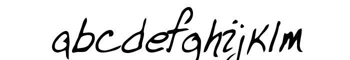 Jersey Regular Font LOWERCASE