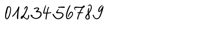 Jeff Handwriting Pro Regular Font OTHER CHARS