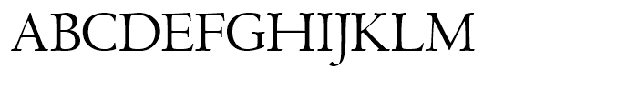 Jenson Classico Roman Font UPPERCASE