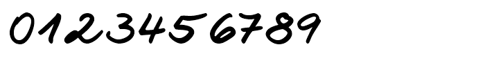 Jesco Handwriting Pro Regular Font OTHER CHARS