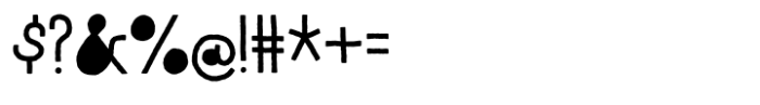 Jealous Pie Closed Font OTHER CHARS