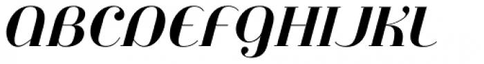 Jeanne Moderno Bold Italic Font UPPERCASE