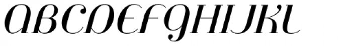 Jeanne Moderno Italic Font UPPERCASE