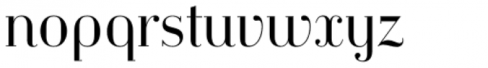 Jeanne Moderno Roman Font LOWERCASE