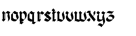 Jeff Zorvyk Font LOWERCASE