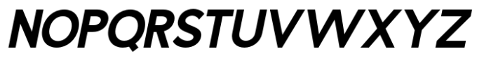 Jegal Pro Black Slanted Font UPPERCASE