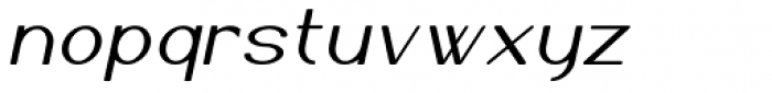 Jekatep Italic Font LOWERCASE