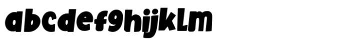 Jeklin Regular Font LOWERCASE