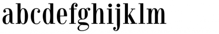 Jeles Condensed Regular Font LOWERCASE