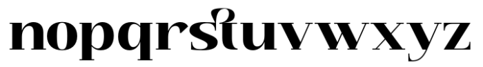Jelista Extrabold Font LOWERCASE
