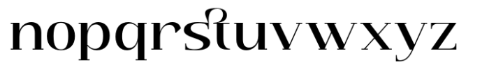 Jelista Medium Font LOWERCASE