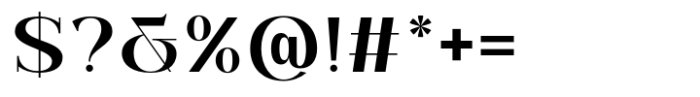 Jelista Semibold Font OTHER CHARS