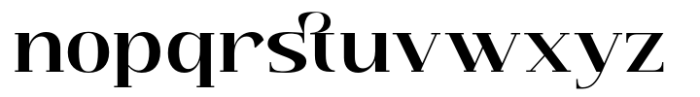 Jelista Semibold Font LOWERCASE