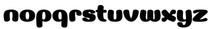 Jella Black Font LOWERCASE