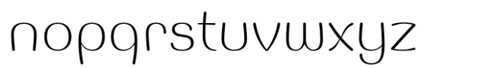 Jella Extra Light Font LOWERCASE