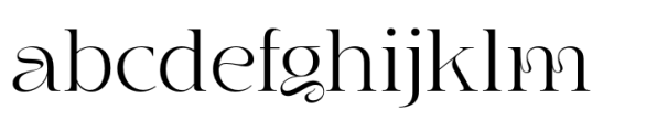 Jemina Light Font LOWERCASE