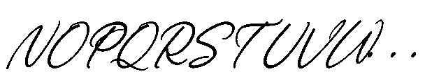 Jenita Cutes Italic Font UPPERCASE