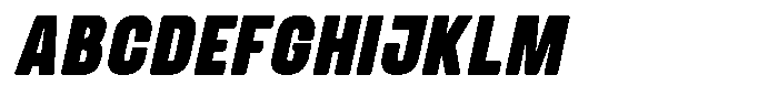 Jenko Italic Font UPPERCASE