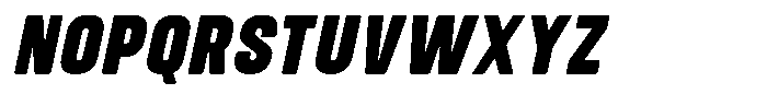Jenko Italic Font UPPERCASE