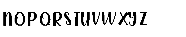 Jenniy & Cary Font UPPERCASE