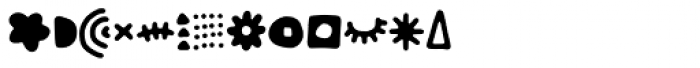 Jernhelbred Doodles Font UPPERCASE