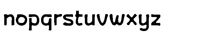 Jeru Konta Blury Font LOWERCASE