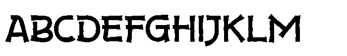 Jeru Konta Regular Font UPPERCASE