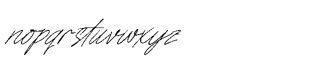 Jesica Floral Italic Font LOWERCASE