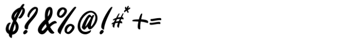 Jesselyne Script  Regular Font OTHER CHARS