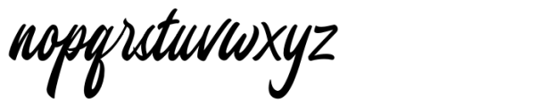 Jesselyne Script  Regular Font LOWERCASE