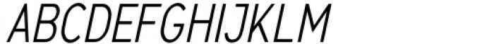 Jet Jane Condensed Italic Font UPPERCASE