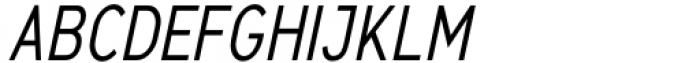 Jet Jane Medium Condensed Italic Font UPPERCASE