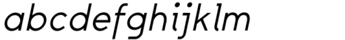 Jet Jane Medium Italic Font LOWERCASE