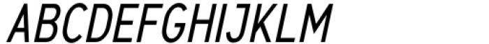 Jet Jane Semi Bold Condensed Italic Font UPPERCASE