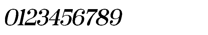 Jevale Italic Font OTHER CHARS