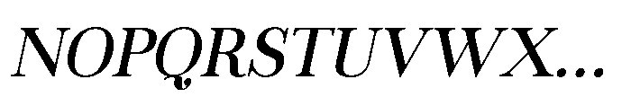 Jevale Italic Font UPPERCASE